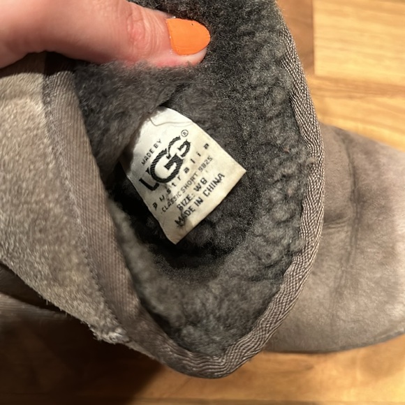 Grey Ugg boots classic short II - Picture 6 of 6